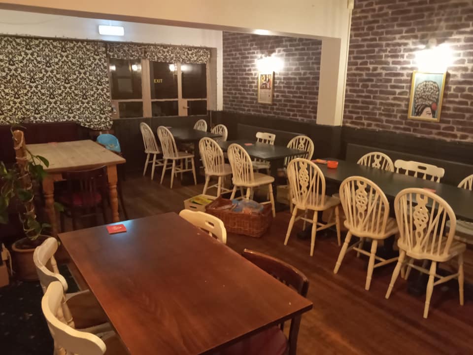 Function room at the Carlton Arms